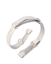 Women's Metallic Leather Belt