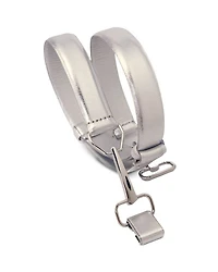 Women's Metallic Leather Belt