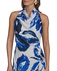 Asymmetric Midi Dress