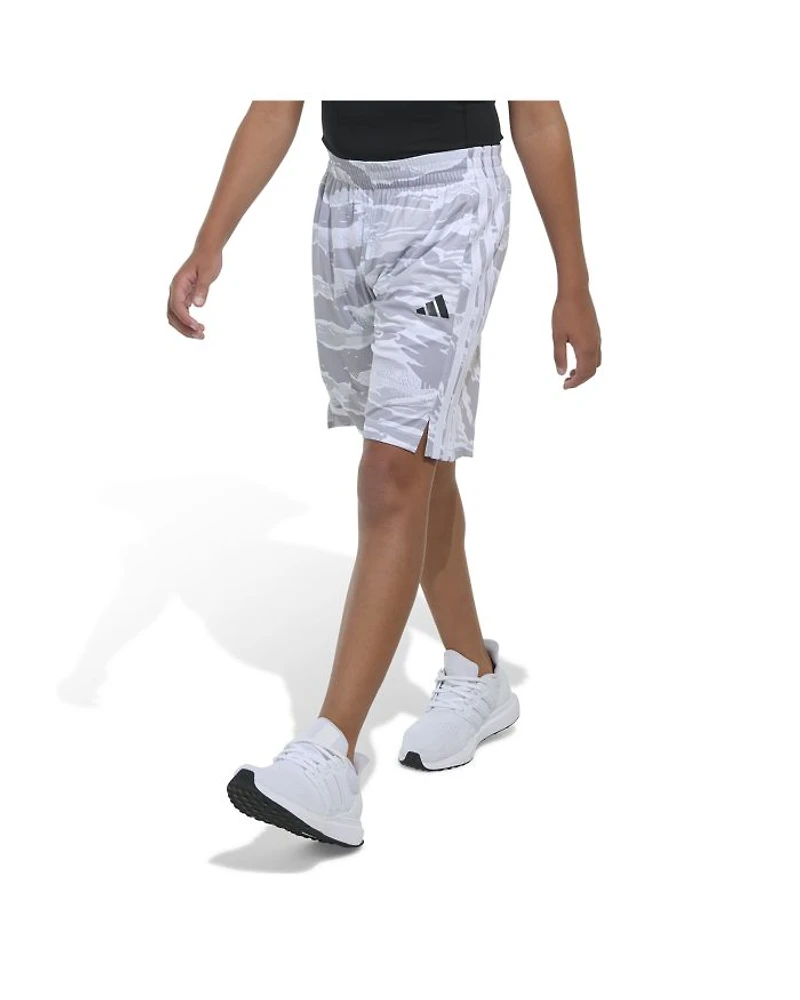 Tiger Camo Printed Shorts - Big Kid