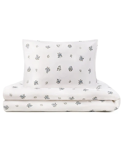 Domani Home Feuille Bluer Linen 4 Piece Set