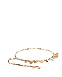 Cult Gaia Women's Bijou Charm Brass Belt