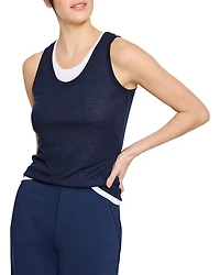 Nic+Zoe Double Layer Tank Top