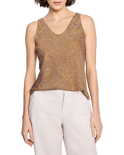 Nic+Zoe Swirling Sands Tank Top