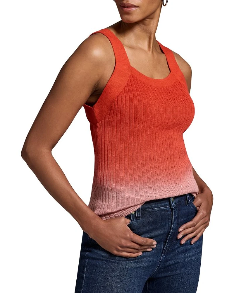 Luxe Ombré Ribbed Tank Top