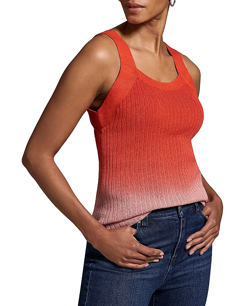 Nic+Zoe Luxe Ombre Ribbed Tank Top