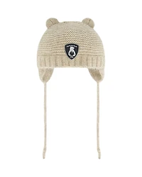 Deux par Deux Unisex Knit Hat with Ears - Baby