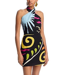 Cala de la Cruz Vaneta Linen Mini Dress