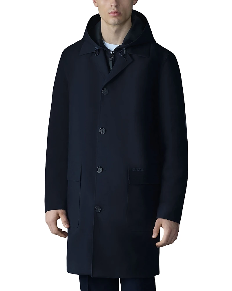 Mackage Mathias 3-in-1 Balmacaan Coat with Removable Down Liner