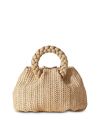 Hereu Bombom M Raffia Crossbody