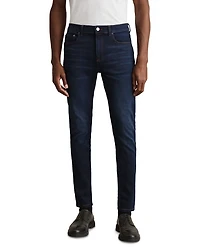Bleaker Skinny Fit Jeans Washed Dark Indigo