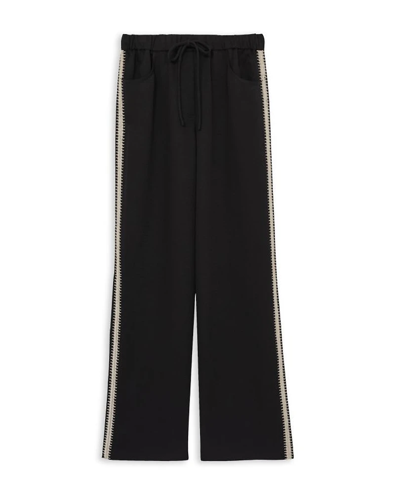 Petites Crafted Wide Leg Pants