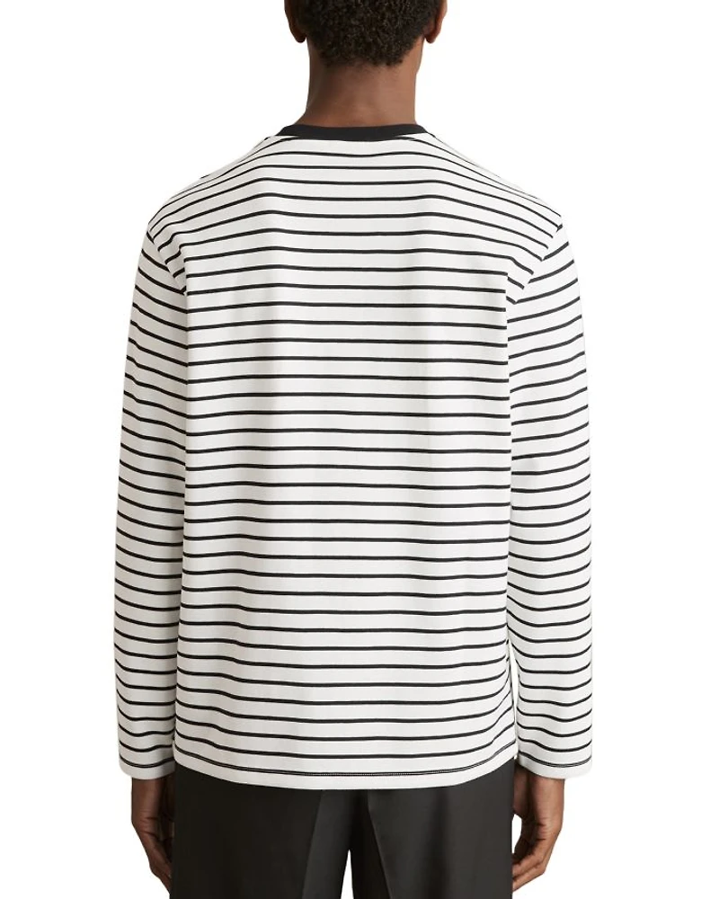 Eddie Regular Fit Striped Heavyweight Long Sleeve Shirt