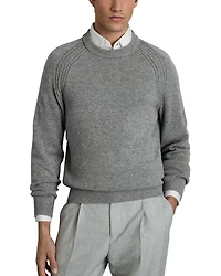 Cloud Regular Fit Wool Crewneck Sweater