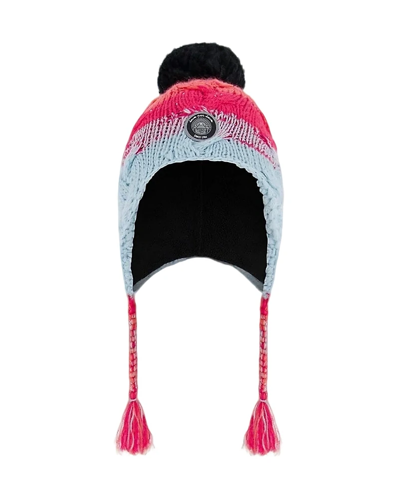 Deux par Girls' Peruvian Knit Hat - Baby