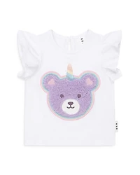 Girls' Unicorn Hux Frill Tee - Baby