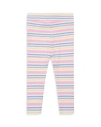 Girls' Rainbow Striped Rib Leggings - Baby