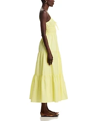 Cinched Waist Maxi Dress