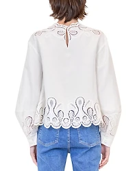 Wendlyn Eyelet Top