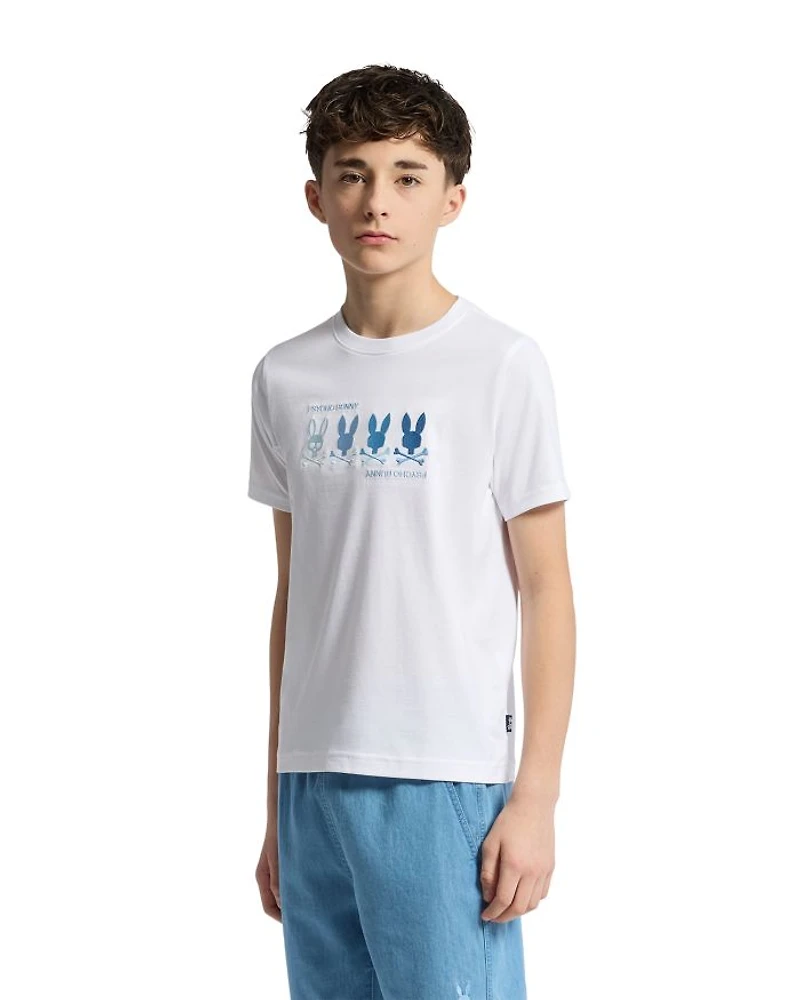 Unisex Kids Oceania Embroidered Graphic Tee - Little Kid, Big Kid