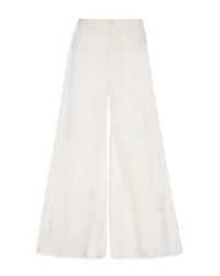 Willow High Rise Wide Leg Jeans Linen Ostuni