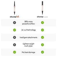 Airwrap i.d.™ Multi-styler and Dryer Straight+Wavy  | Ceramic Pink/Rose Gold