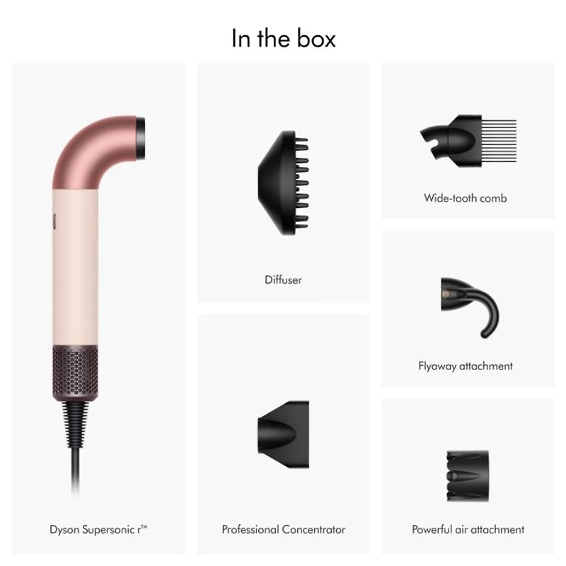 Supersonic r™ Hair Dryer | Ceramic Pink/Rose Gold