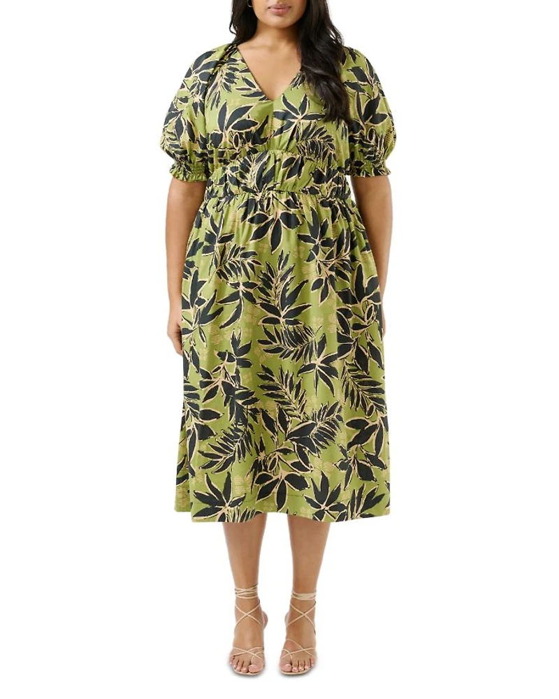 Wildleaf Midi Dress