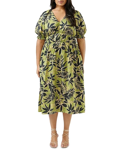 Estelle Plus Wildleaf Midi Dress