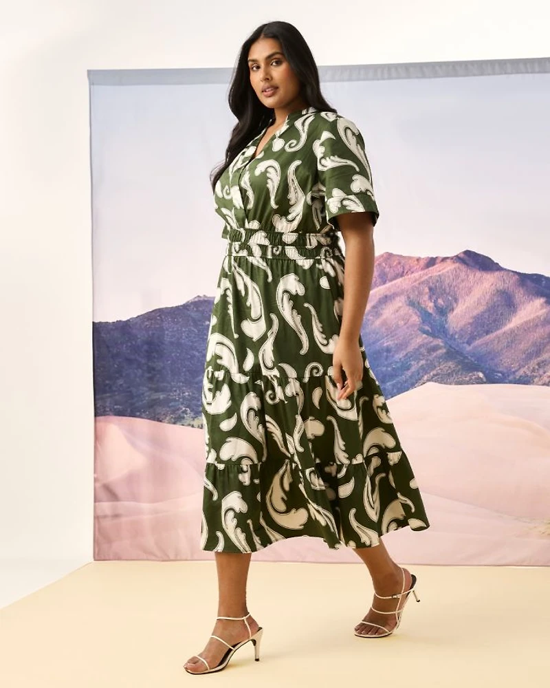 Sandswept Midi Dress