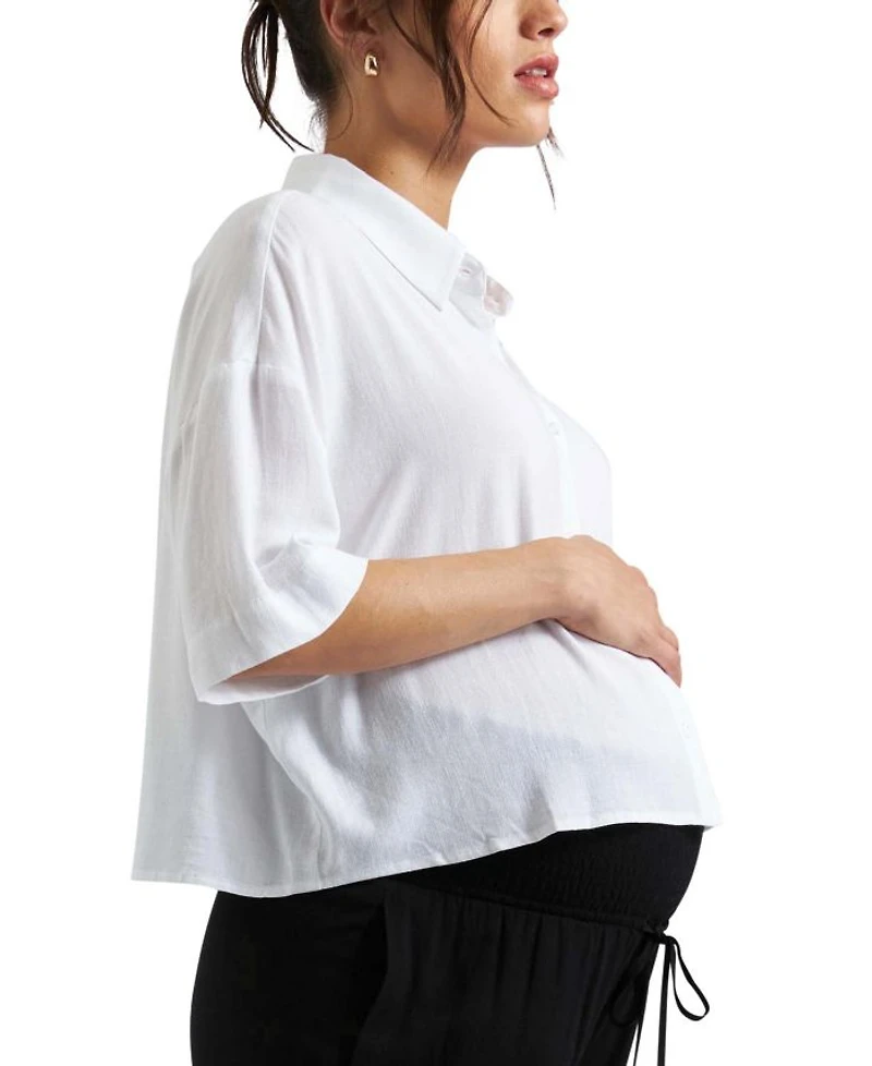 Farrah Crop Shirt