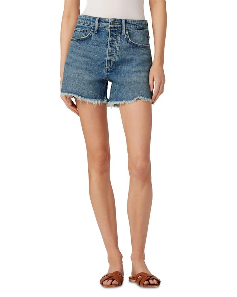 The Jessie High Rise Denim Shorts Not Your B