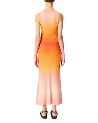 Tie Dyed Knit Maxi Dress