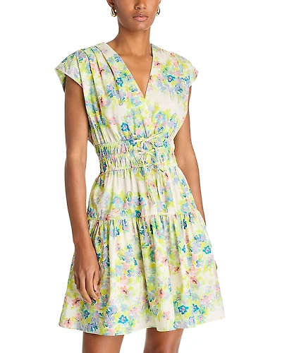 Derek Lam 10 Crosby Tora V Neck Dress