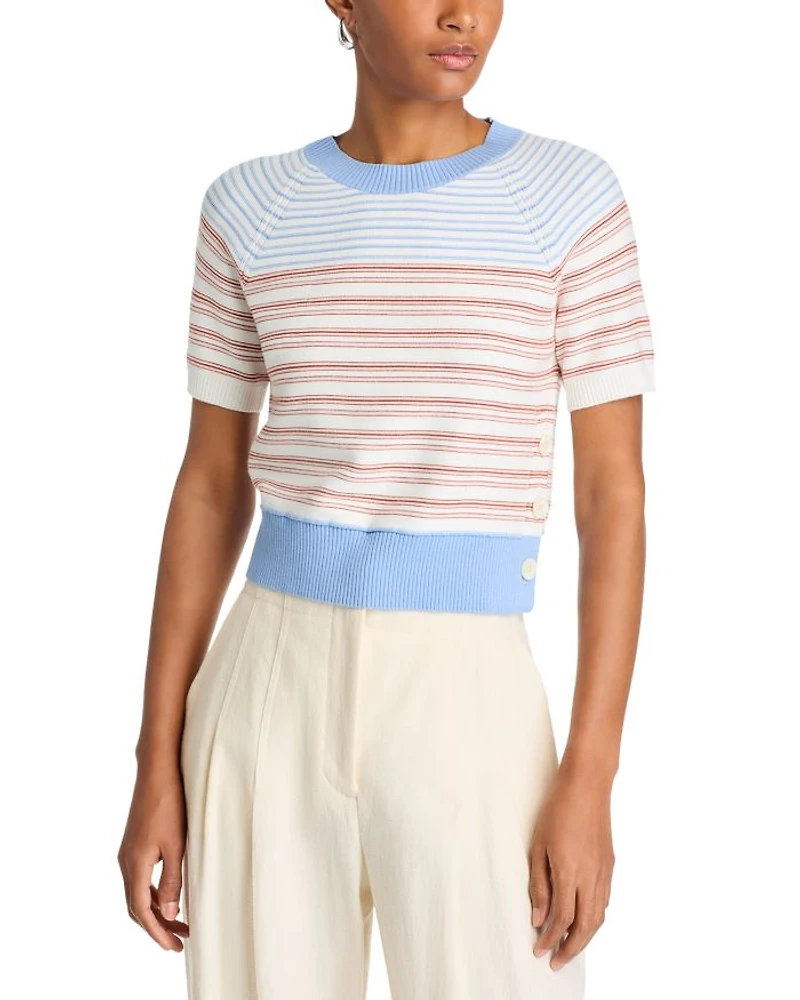Case Short Sleeve Sweater