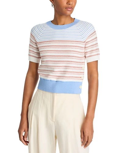 Case Short Sleeve Sweater
