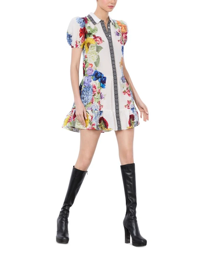 Claire Short Sleeved Tiered Dress