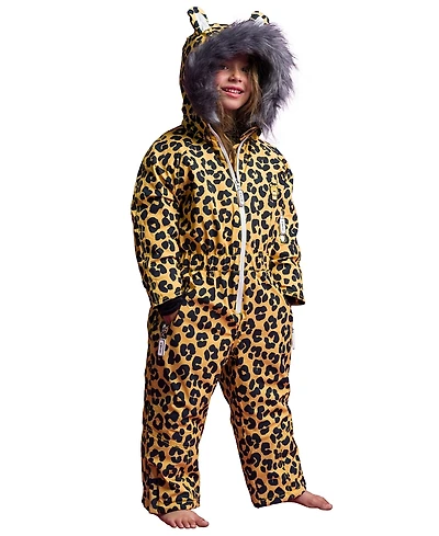 Roarsome Girls' Dash the Leopard Ski Suit - Little Kid