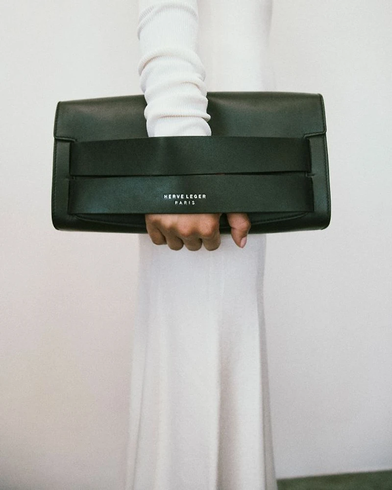Etta Leather Clutch