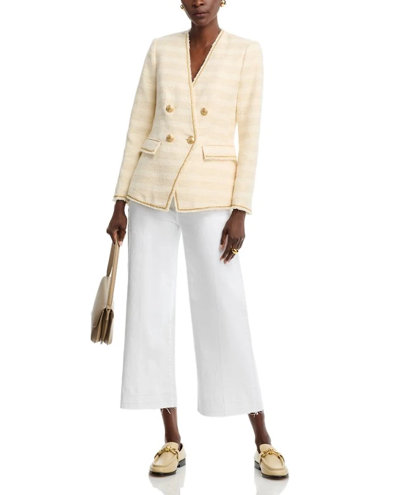 Rafaella High Rise Ankle Jeans White - Exclusive