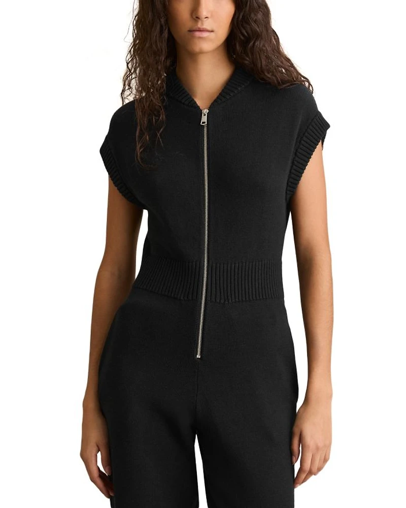 Nellie Knitted Zip Jumpsuit