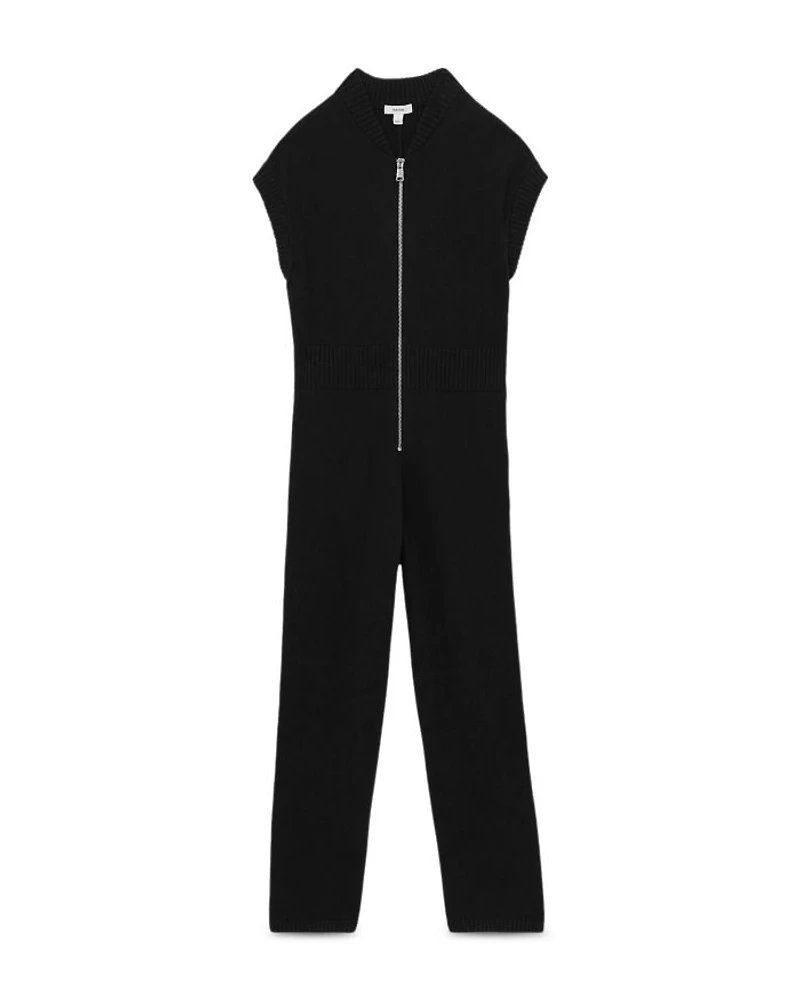Nellie Knitted Zip Jumpsuit