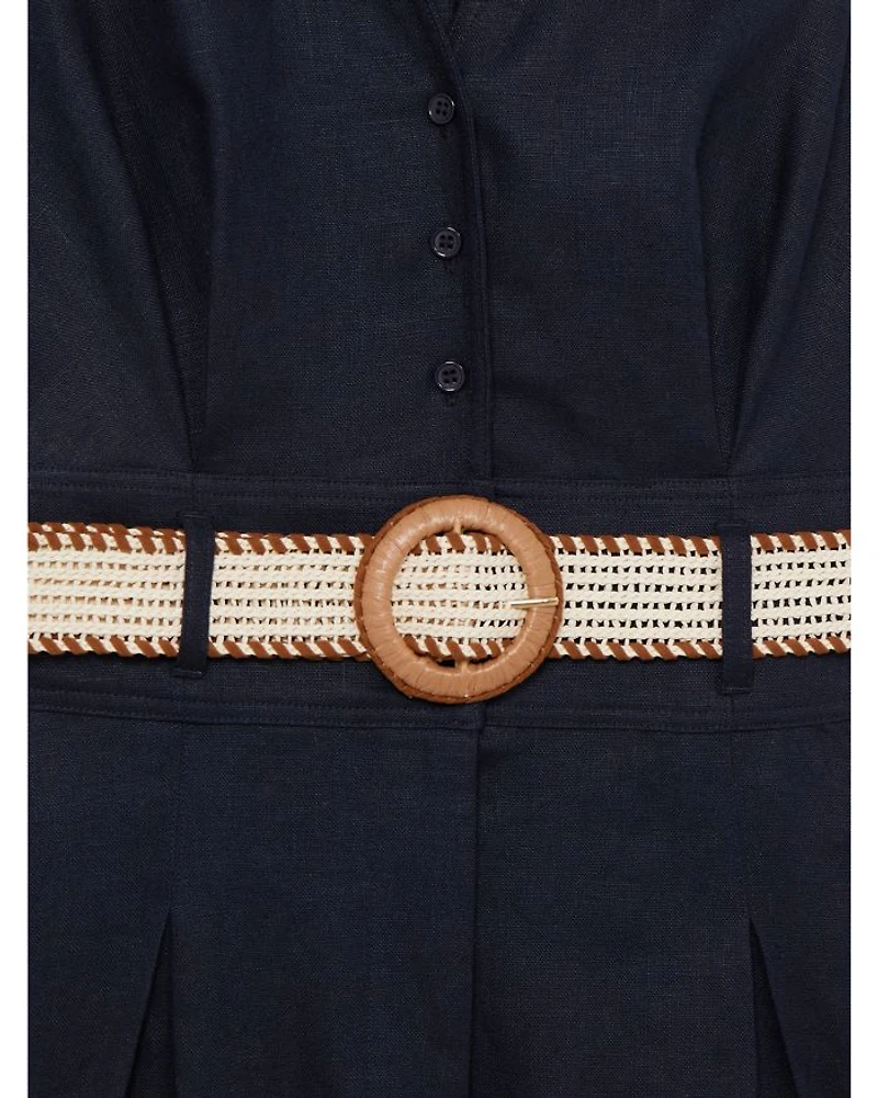 Anjie Linen Playsuit