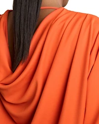 Cowl Back Dress