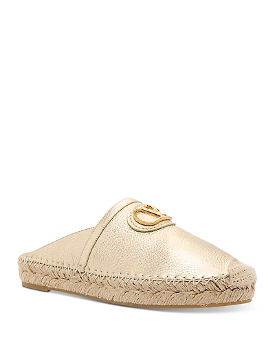 Valentino Garavani Women's Vlogo Espadrille Mules
