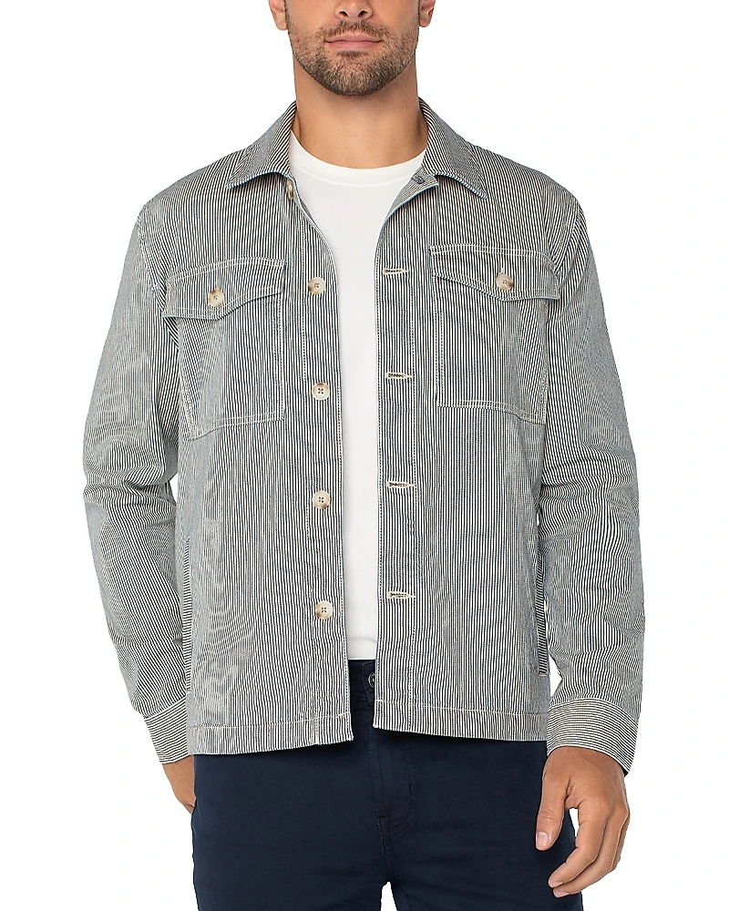 Liverpool Los Angeles Long Sleeve Overshirt