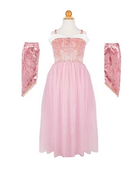 Velvety Soft Sleeping Sweetheart Princess Gown with Arm Warmers Costume - Ages 3-8 Years