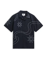 Didcot Embroidered Camp Shirt