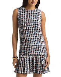 Americana Houndstooth Dress
