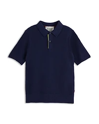Scotch & Soda Boys' Structured Knitted Polo - Little Kid, Big Kid